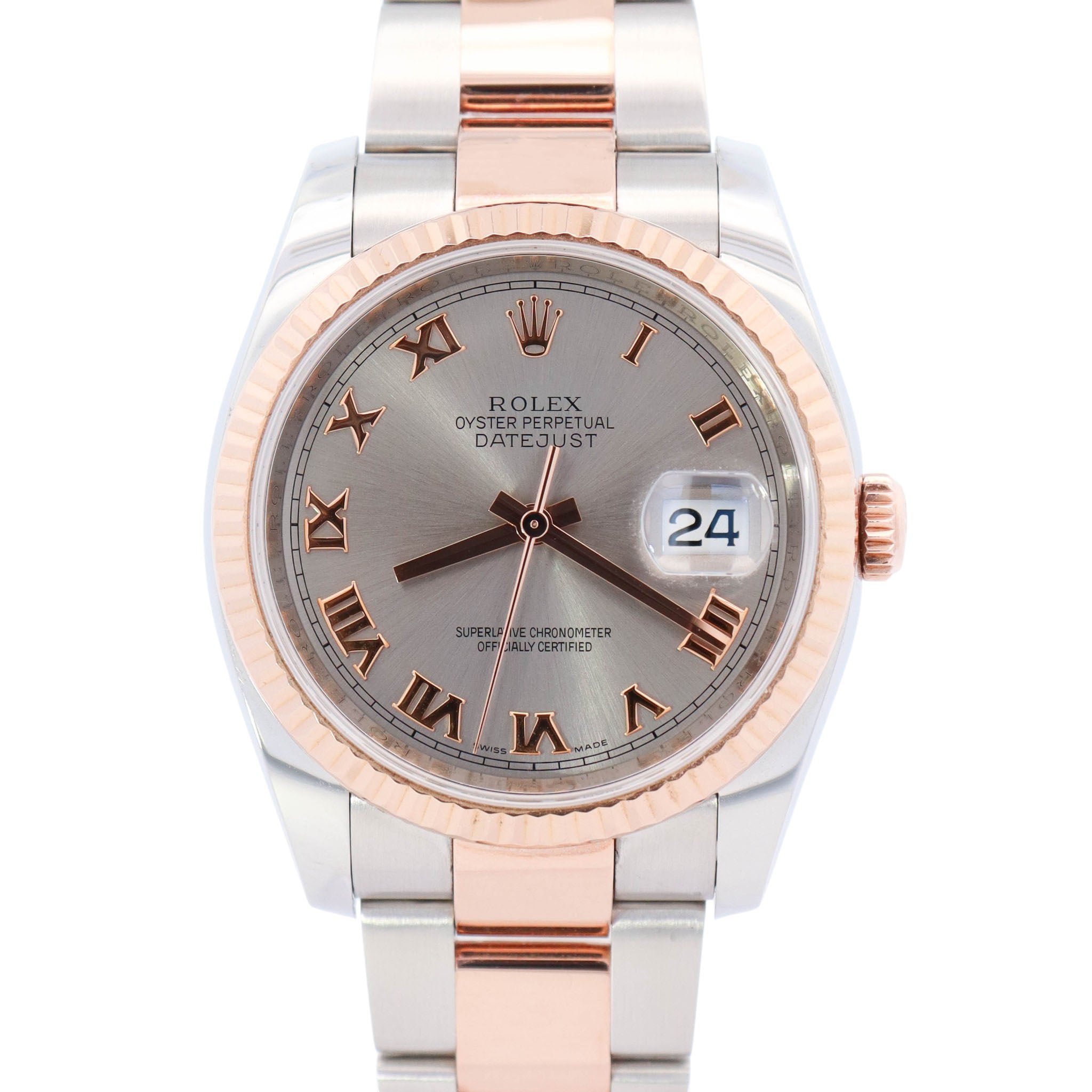 Rolex Datejust 36mm Grey Dial Watch Ref# 116231 - Happy Jewelers Fine Jewelry Lifetime Warranty