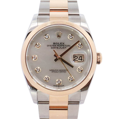 Rolex Datejust 36mm MOP Dial Watch Ref# 126203 - Happy Jewelers Fine Jewelry Lifetime Warranty