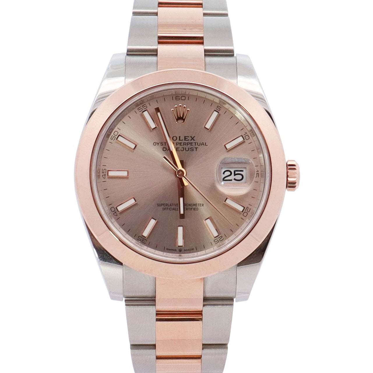 Rolex Datejust 41mm Silver  Sundust  Dial Watch Ref# 126301 - Happy Jewelers Fine Jewelry Lifetime Warranty