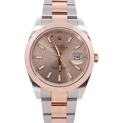 Rolex Datejust 41mm Silver  Sundust  Dial Watch Ref# 126301 - Happy Jewelers Fine Jewelry Lifetime Warranty