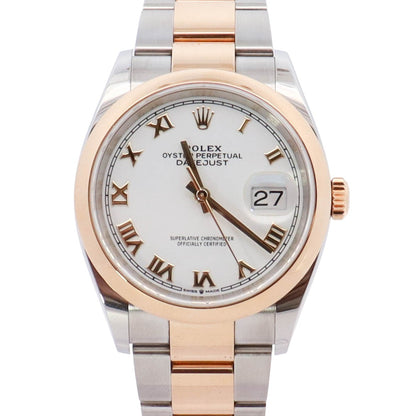 Rolex Datejust 36mm White Dial Watch Ref# 116203 - Happy Jewelers Fine Jewelry Lifetime Warranty