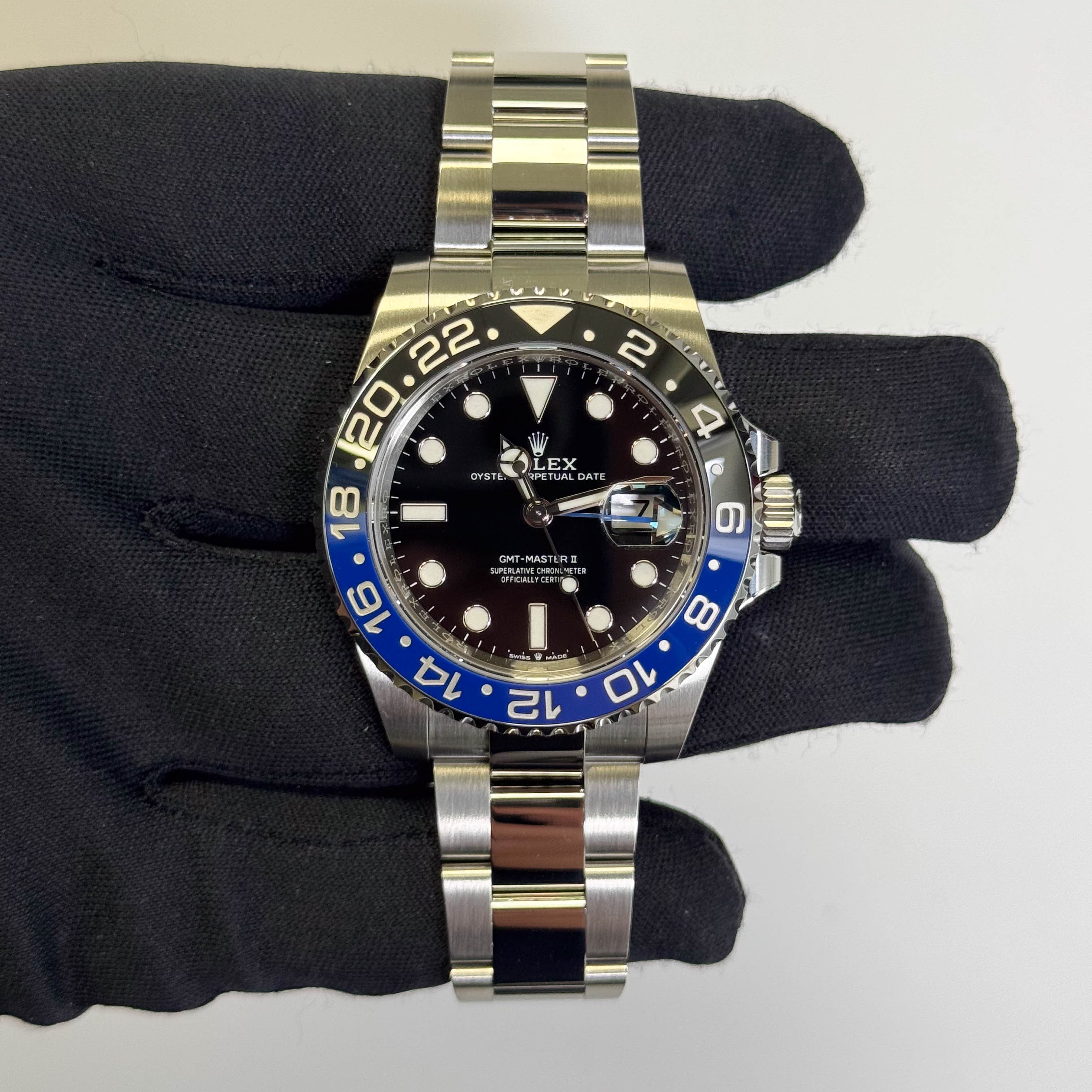 Rolex GMT-Master II 40mm Black Dial Watch Ref# 126710BLNR