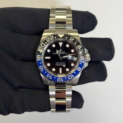 Rolex GMT-Master II 40mm Black Dial Watch Ref# 126710BLNR - Happy Jewelers Fine Jewelry Lifetime Warranty
