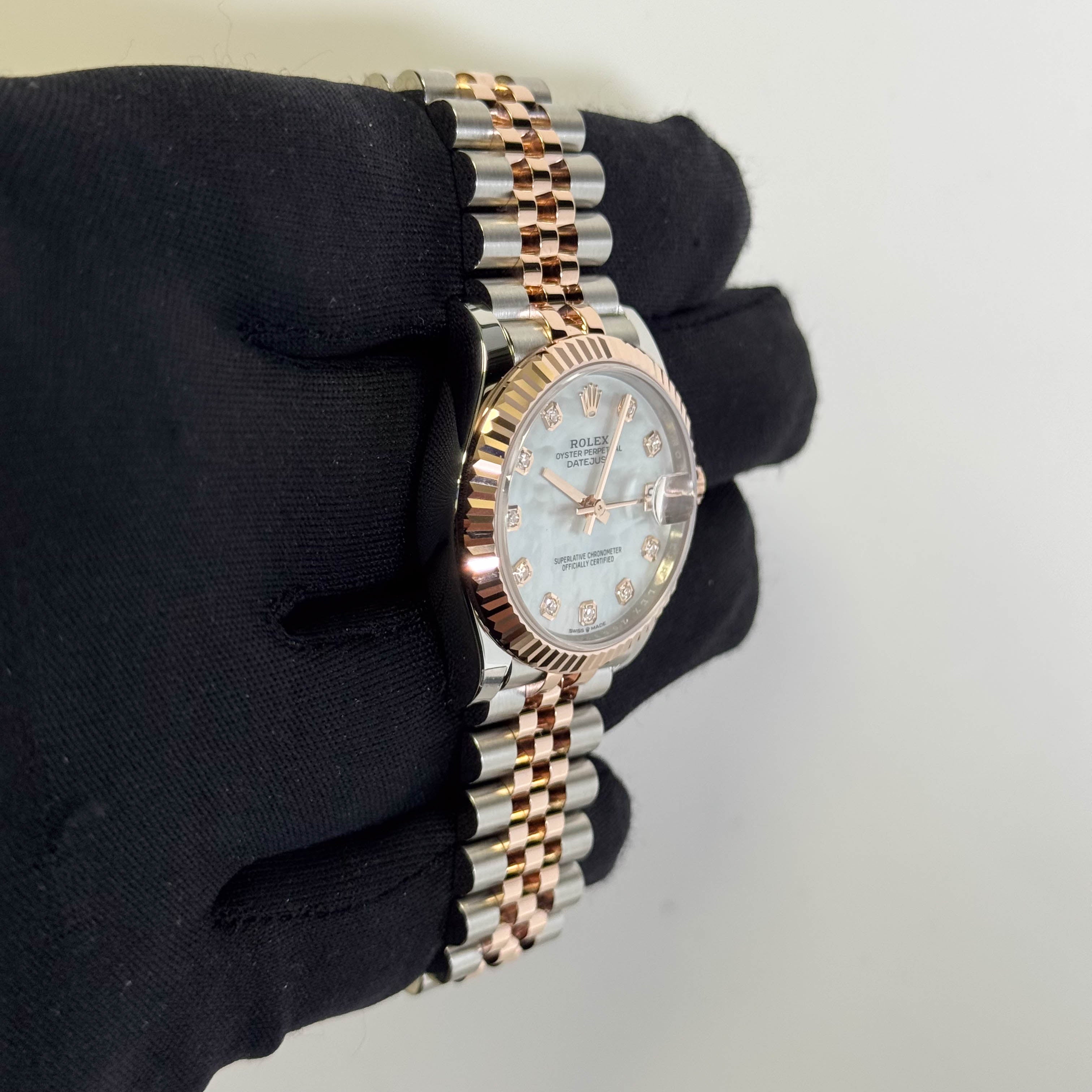 Rolex Datejust 31mm Mother Of Pearl Dial Watch Ref# 278271 - Happy Jewelers Fine Jewelry Lifetime Warranty