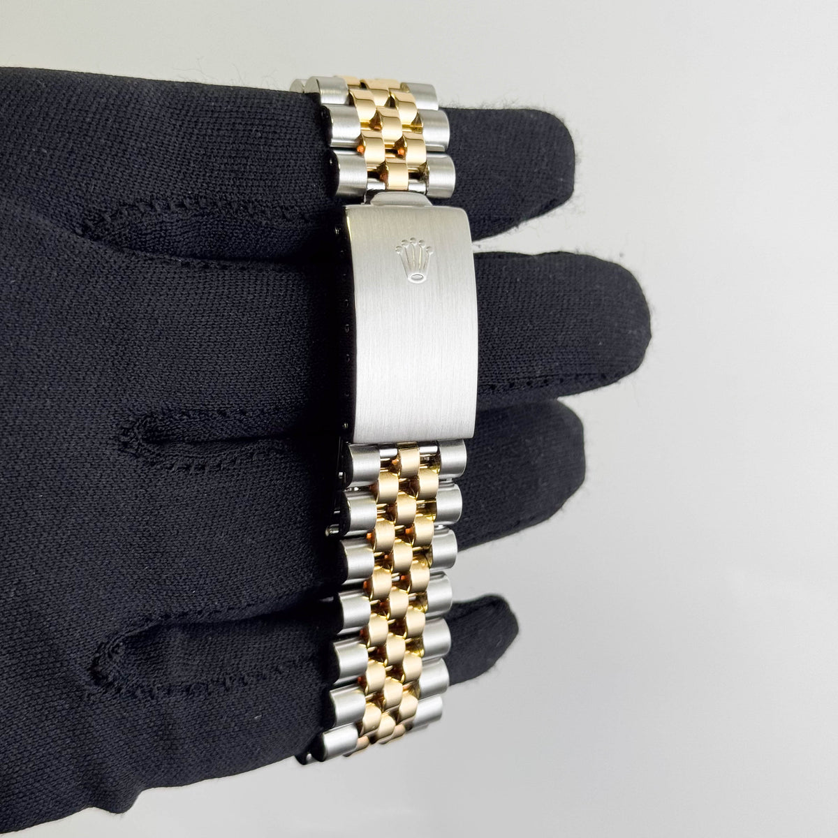 Rolex Datejust 36mm Champagne Stick Dial Watch Ref# 16233