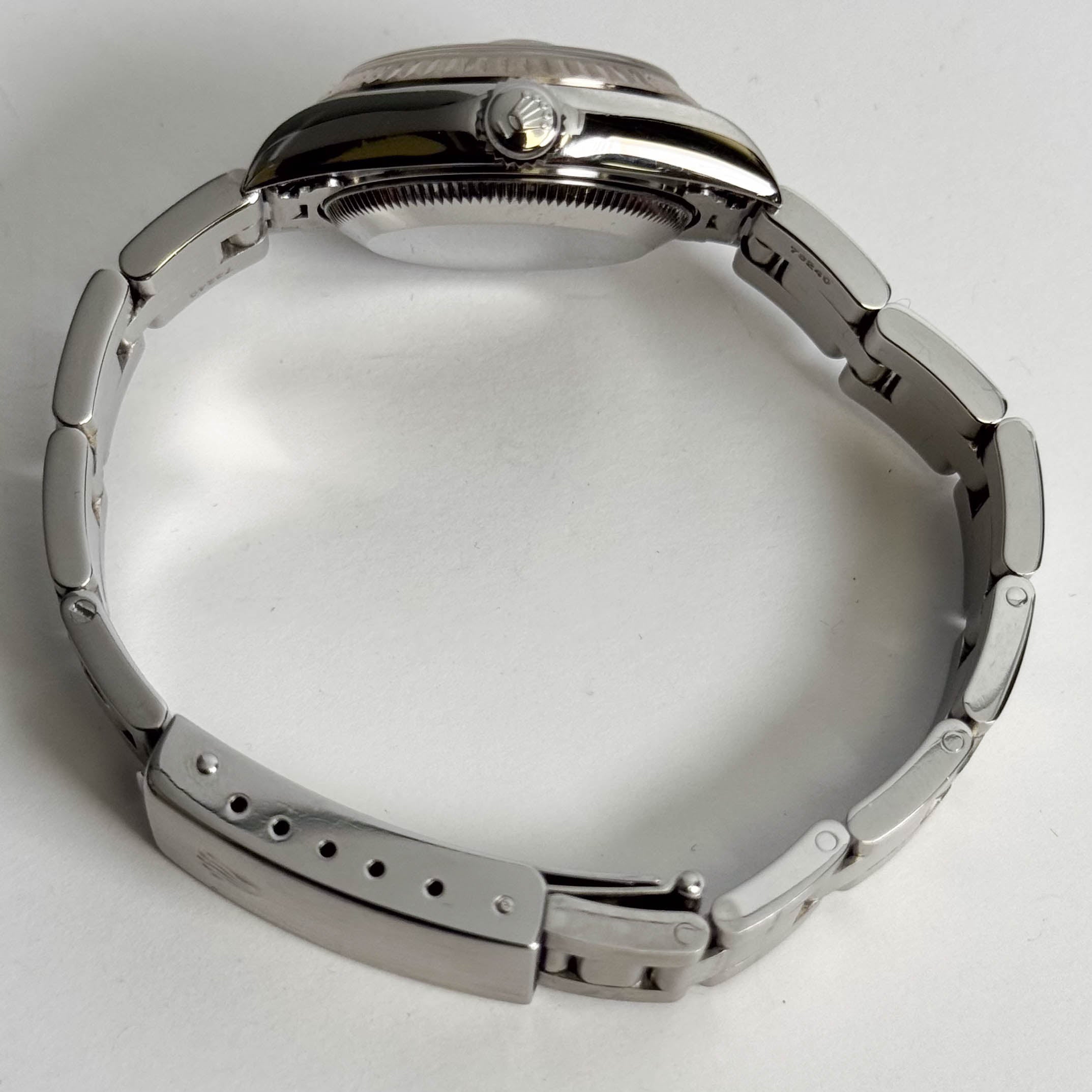 Rolex Datejust 26mm Pink Diamond Dial Watch Ref# 79174