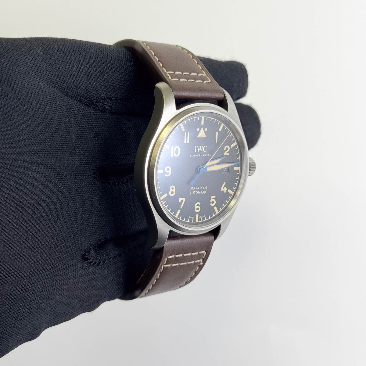 IWC Pilot Mark XVIII 40mm Black Dial Watch Ref# IW327006