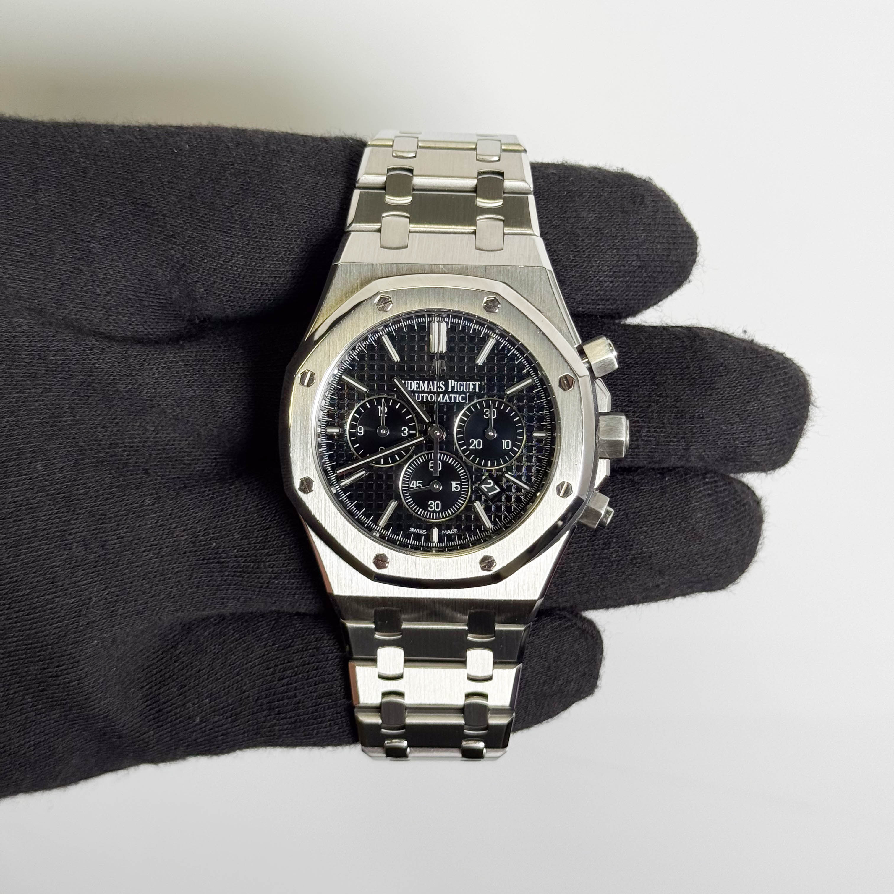 Audemars Piguet Royal Oak 41mm Black Dial Watch Ref# 26320ST.00.1220ST.01