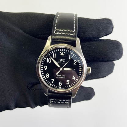 IWC Pilot's Watch Mark XVIII 40mm Black Dial Watch Ref# IW327001