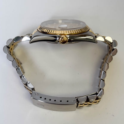 Rolex Datejust 36mm Champagne Dial Watch Ref# 16233 - Happy Jewelers Fine Jewelry Lifetime Warranty