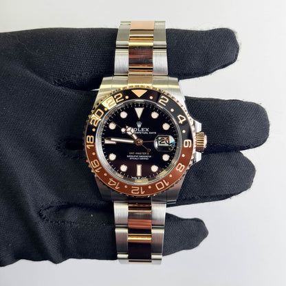 Rolex GMT Master II "Rootbeer" 40mm Black Dial Watch Ref# 126711CHNR - Happy Jewelers Fine Jewelry Lifetime Warranty