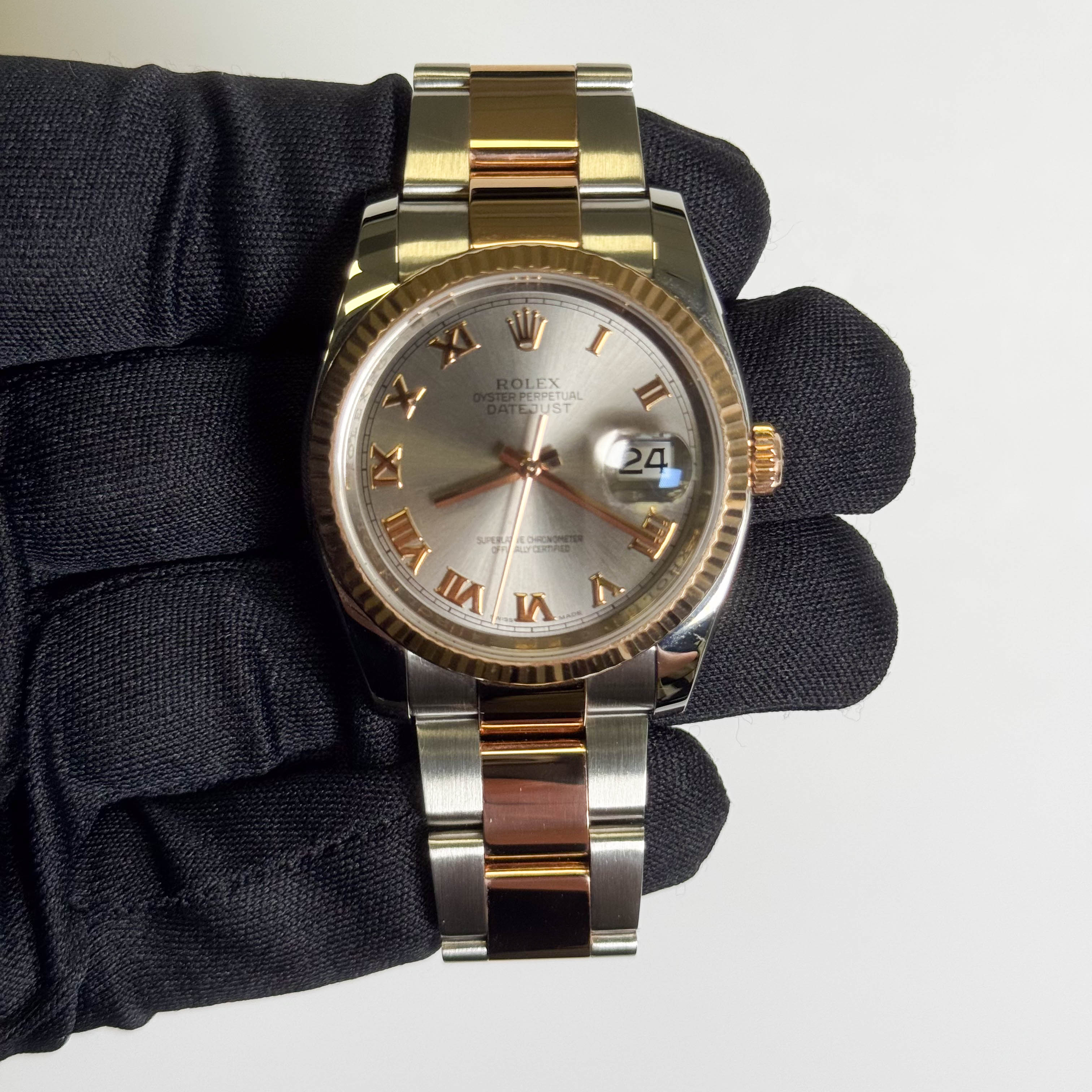 Rolex Datejust 36mm Gray Dial Watch Ref# 116231 - Happy Jewelers Fine Jewelry Lifetime Warranty