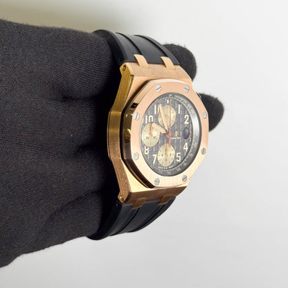 Audemars Piguet Royal Oak Offshore 42mm Grey Chronograph Dial Watch Ref# 26470OR.OO.A125CR.01