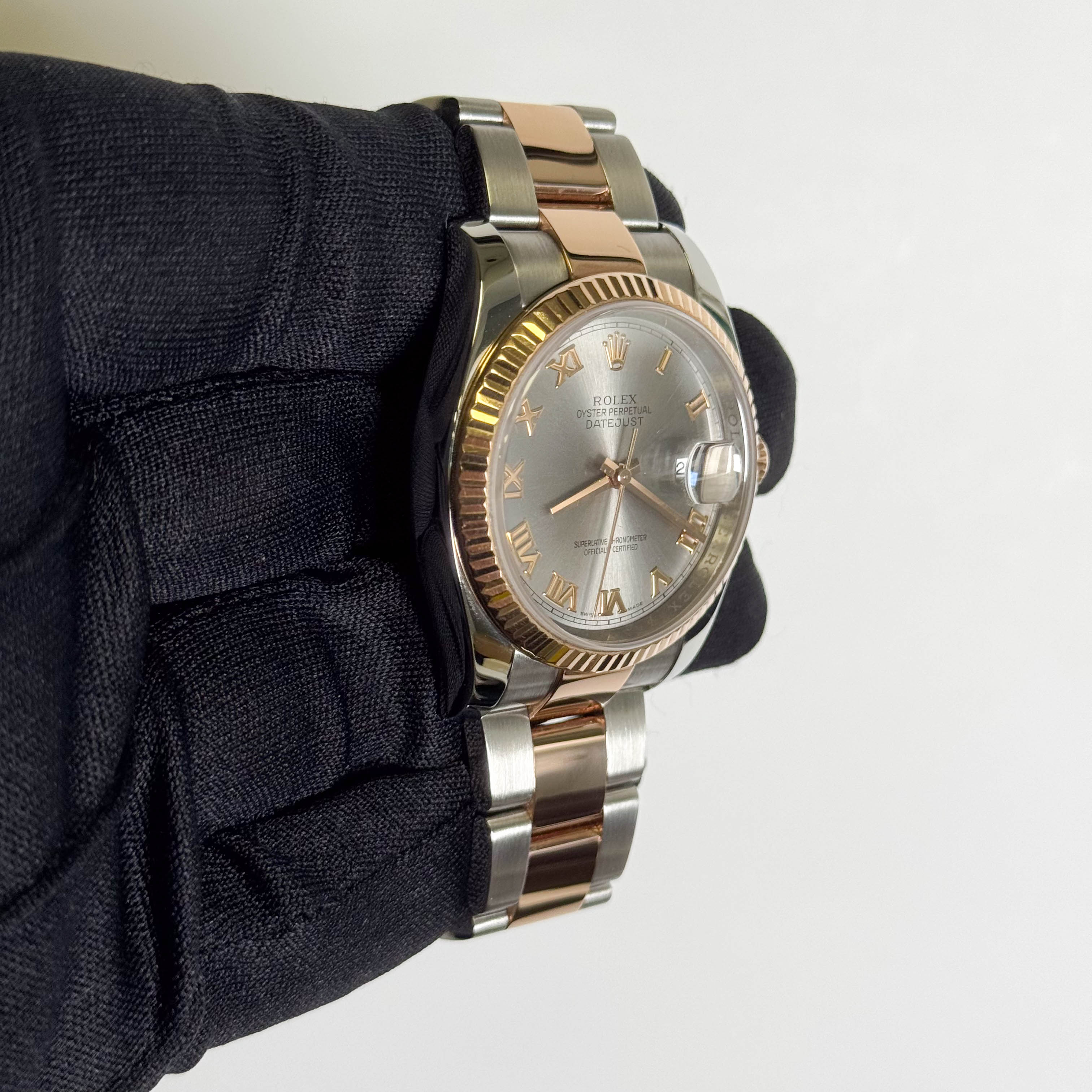 Rolex Datejust 36mm Gray Dial Watch Ref# 116231 - Happy Jewelers Fine Jewelry Lifetime Warranty