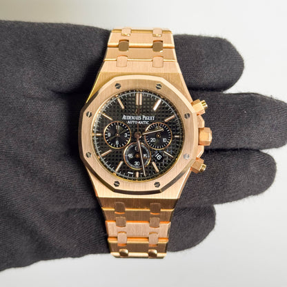 Audemars Piguet Royal Oak 41mm Black Dial Watch Ref# 26320OR.OO.1220OR.01