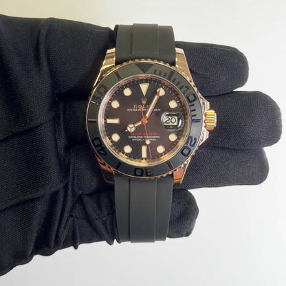 Rolex Yacht-Master 40mm Black Dial Watch Ref# 126655 - Happy Jewelers Fine Jewelry Lifetime Warranty