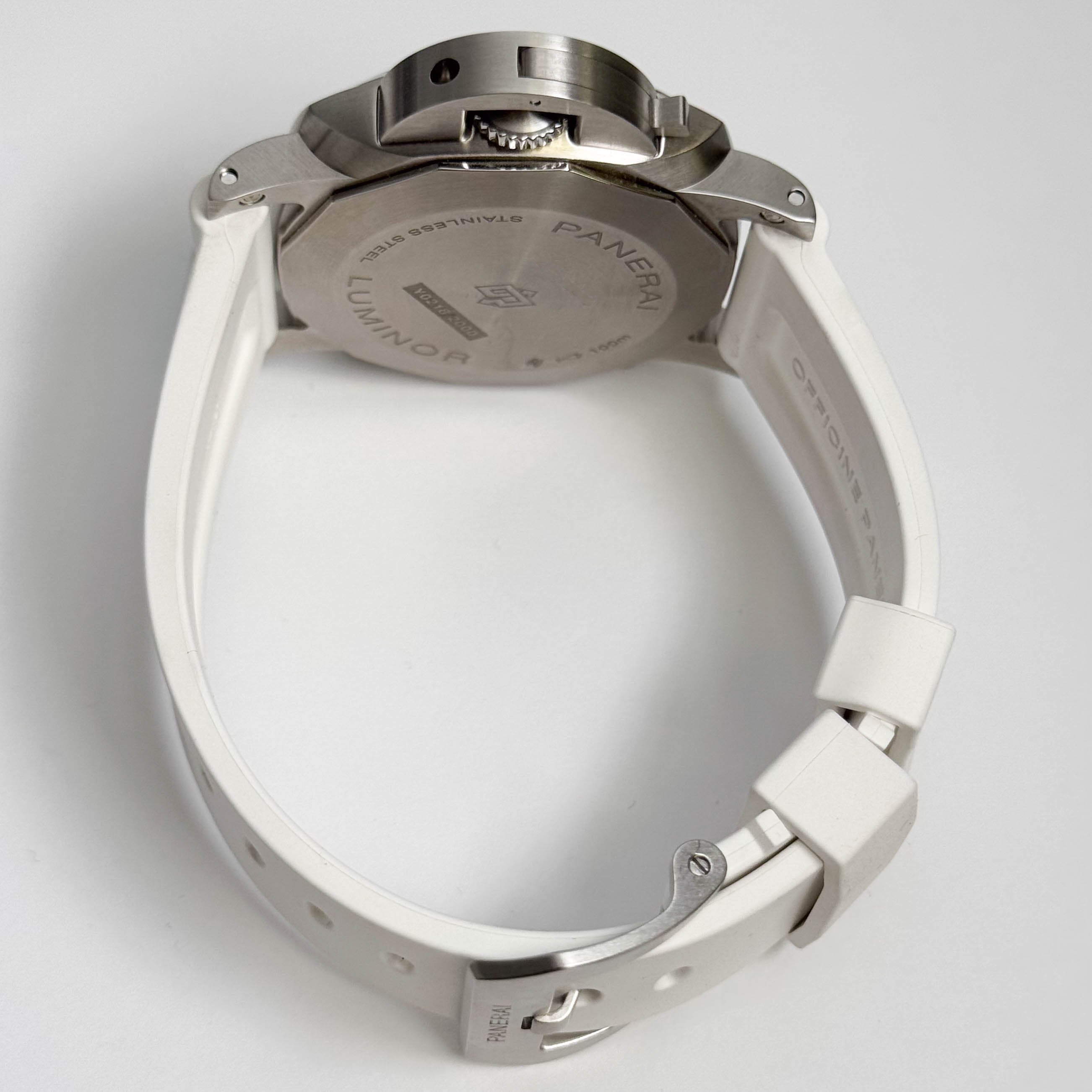 Panerai Luminor 44mm Blue Dial Watch Ref# PAM01110 - Happy Jewelers Fine Jewelry Lifetime Warranty
