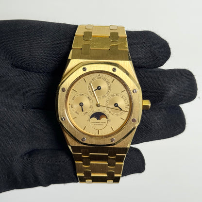 Audemars Piguet Royal Oak 39mm Champagne Dial Watch Ref# 25654BA.OO.0944BA.01 - Happy Jewelers Fine Jewelry Lifetime Warranty