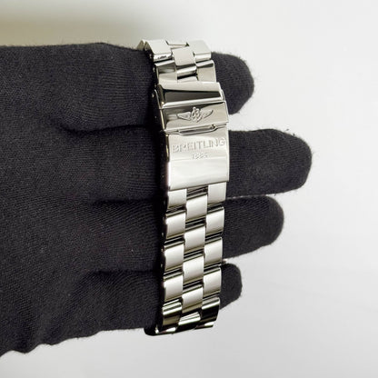 Breitling Super Avenger 48mm White Dial Watch Ref# A13370