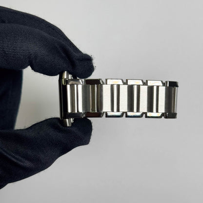 Cartier Tank Française Stainless Steel 28mm White Dial Watch Ref# W51002Q3