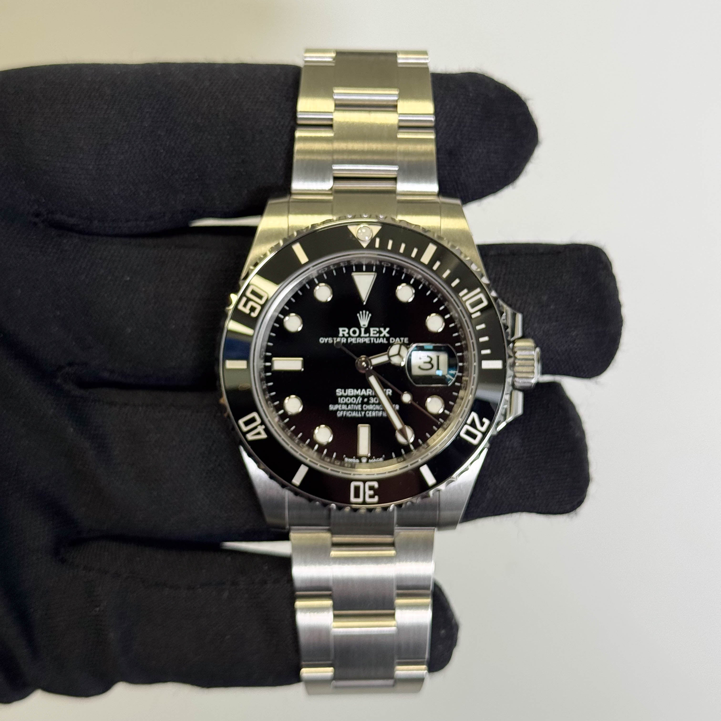 Rolex Submariner 41mm Black Dial Watch Ref# 126610LN