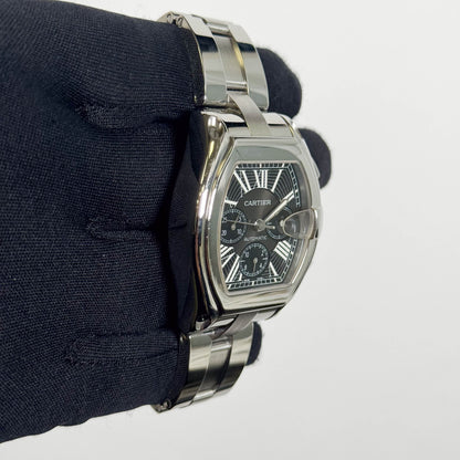 Cartier Roadster 43mm Black Dial Watch Ref# W62020X6 - Happy Jewelers Fine Jewelry Lifetime Warranty