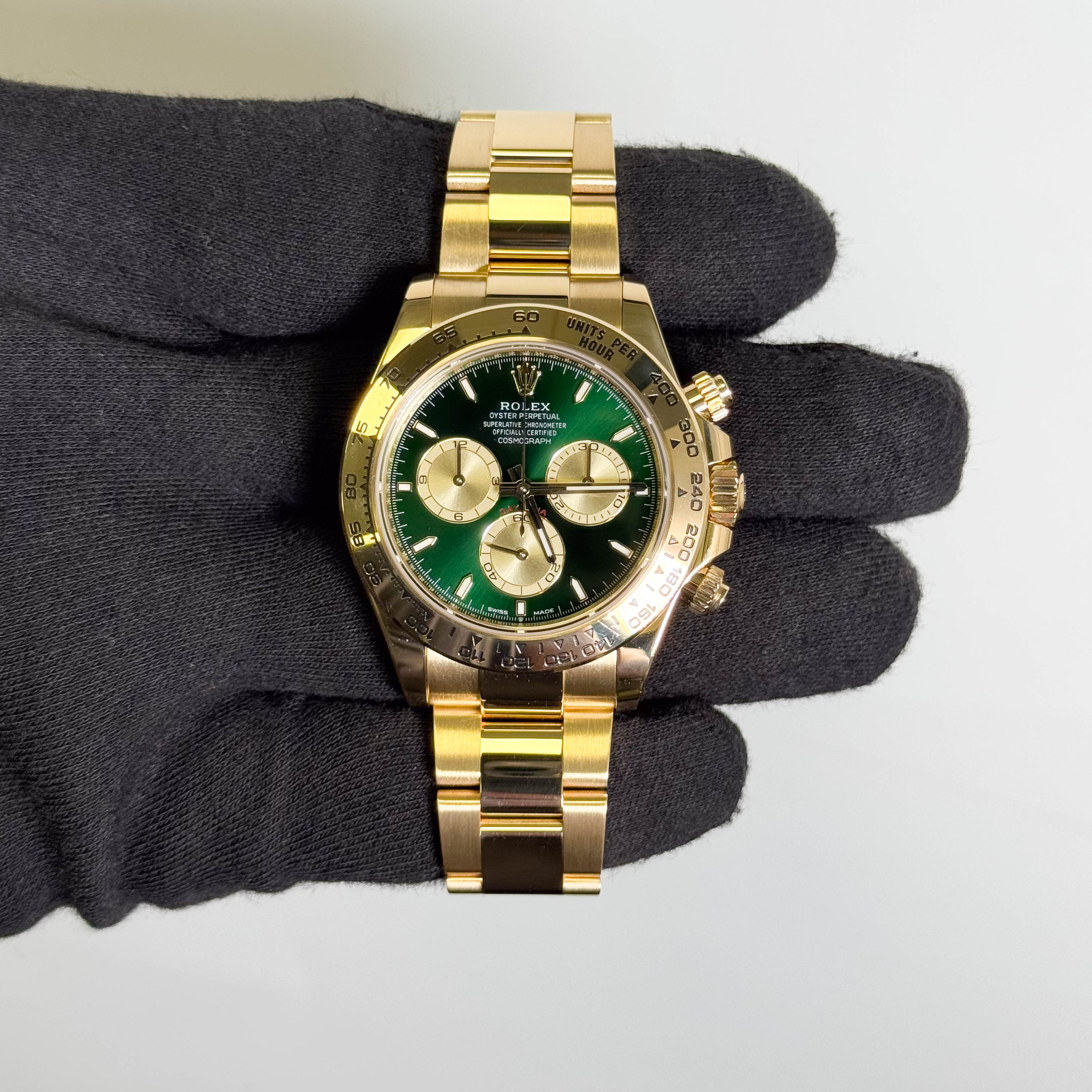 Rolex Daytona 40mm Green Dial Watch Ref# 126508 – Happy Jewelers