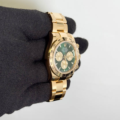 Rolex Daytona 40mm Green Dial Watch Ref# 126508