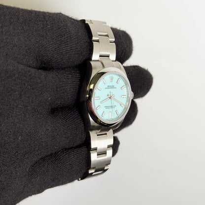 Rolex Oyster Perpetual 31mm Tiffany Dial Watch Ref# 277200