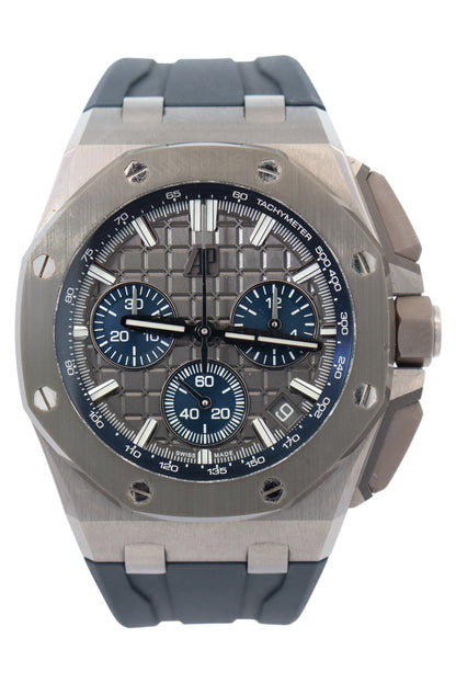 Audemars Piguet Royal Oak 43mm Grey Dial Watch Ref# 26420IO.OO.A009CA.01 - Happy Jewelers Fine Jewelry Lifetime Warranty