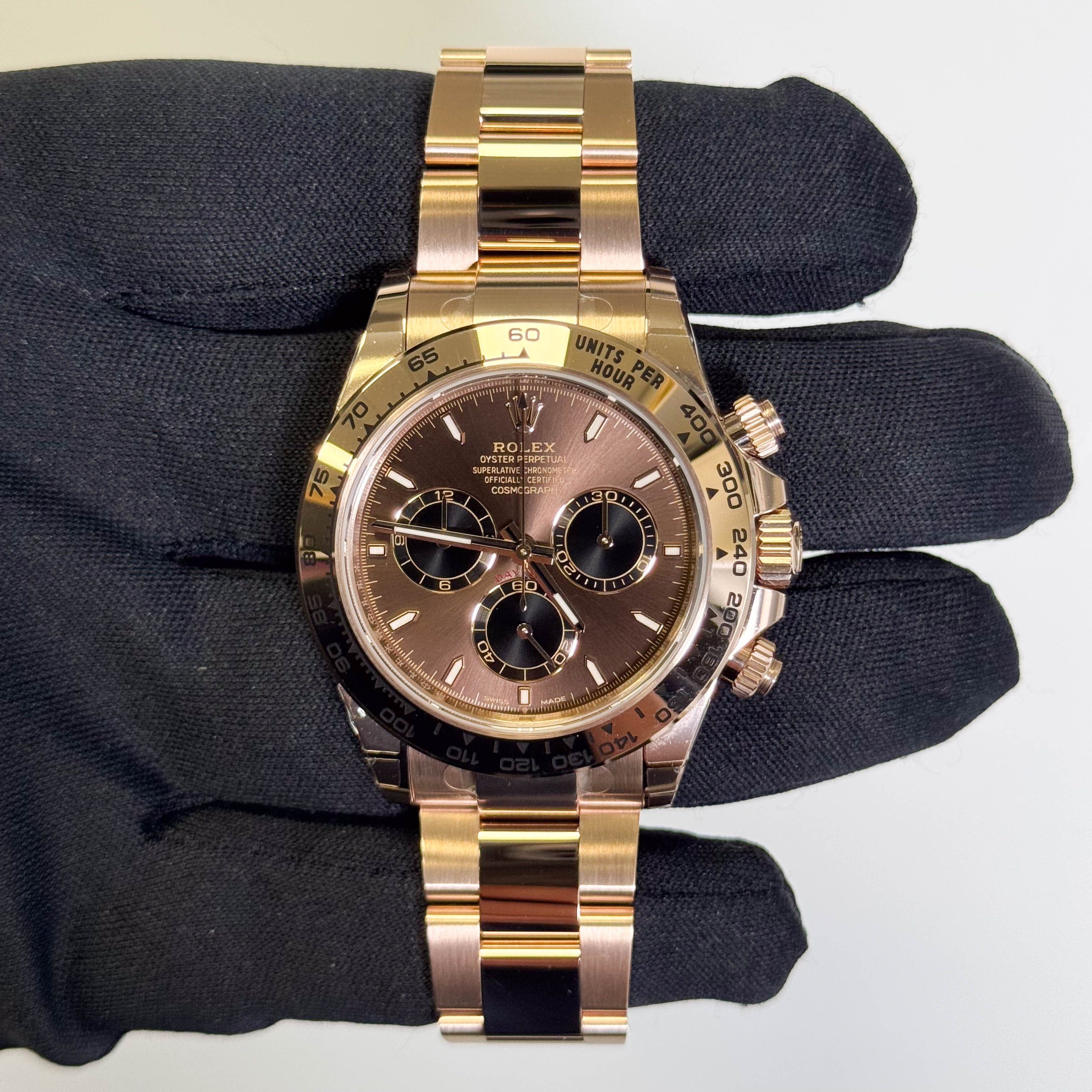 Rolex Daytona 40mm Chocolate Dial Watch Ref# 126505 - Happy Jewelers Fine Jewelry Lifetime Warranty