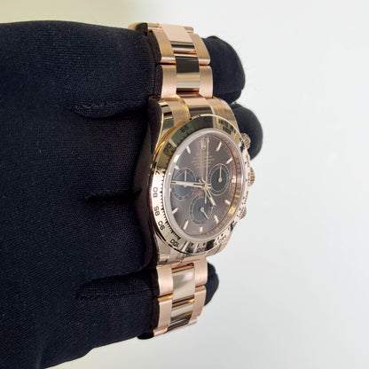 Rolex Daytona 40mm Chocolate Dial Watch Ref# 126505 - Happy Jewelers Fine Jewelry Lifetime Warranty