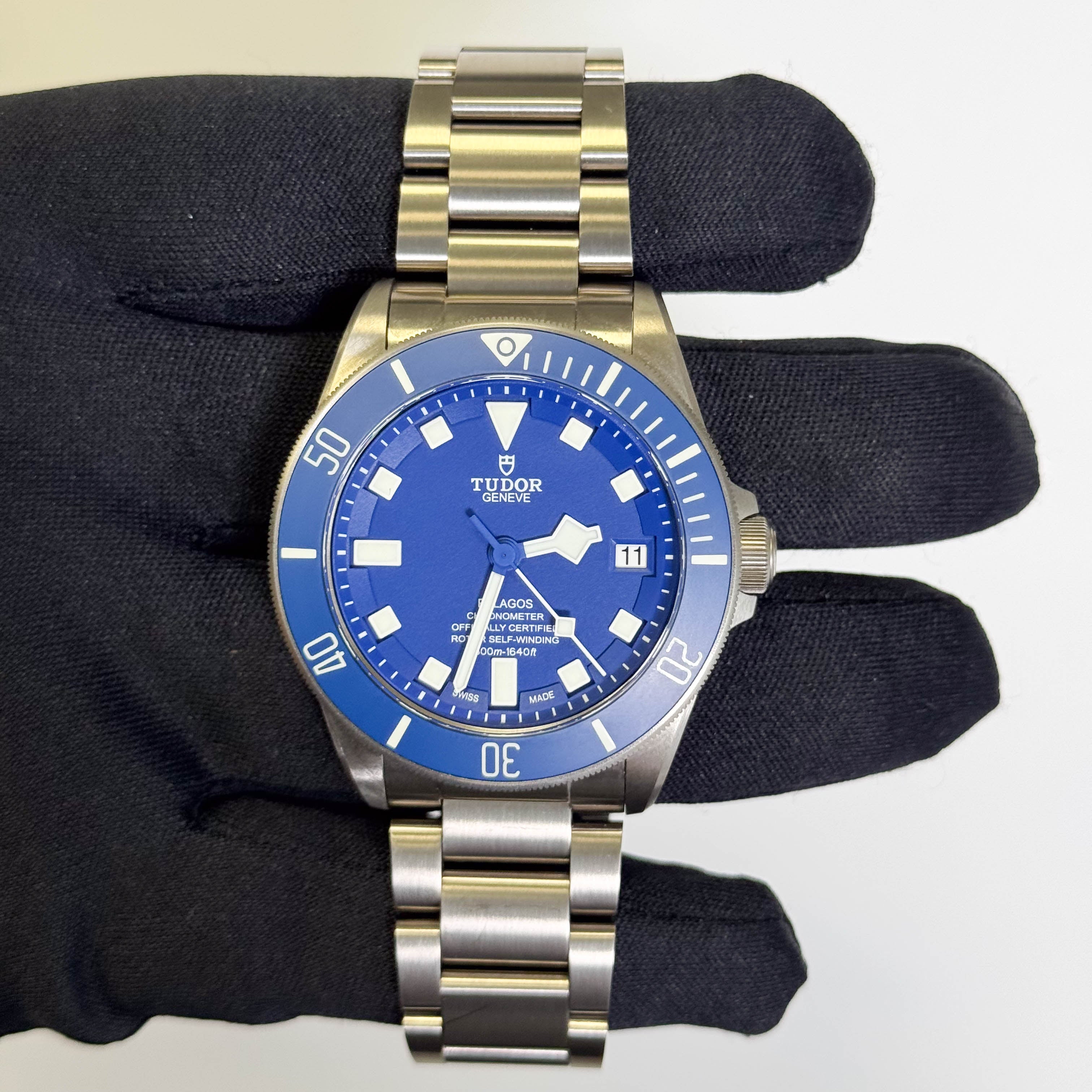 (No 1223-2) Beleg 27インチ ブルー Tudor Pelagos 42mm Blue Dial Watch Ref# 25600TB – Happy Jewelers