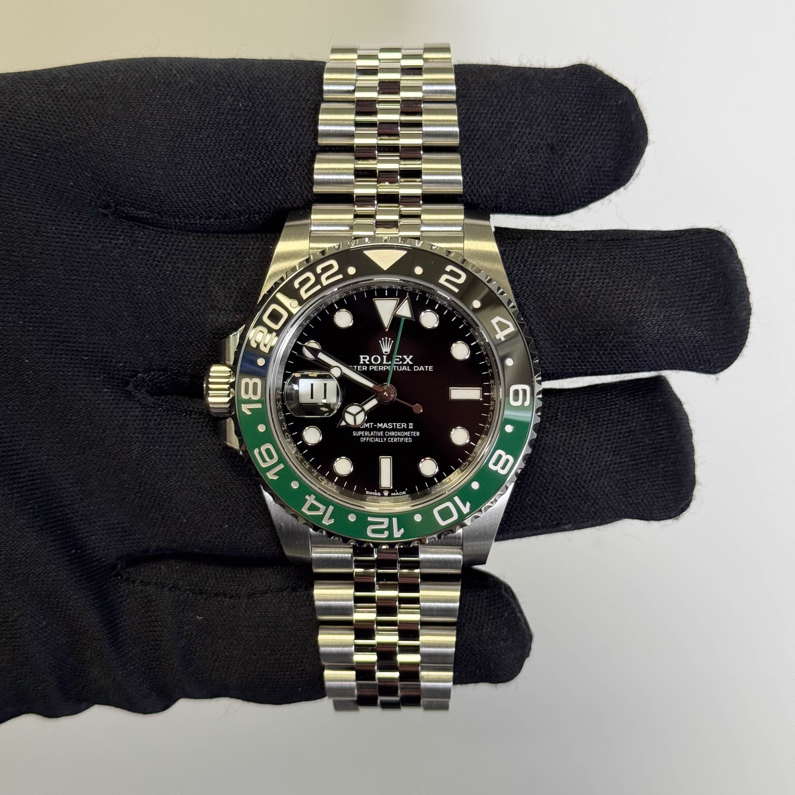 Rolex GMT-Master II 40mm Black Dial Watch Ref# 126720VTNR