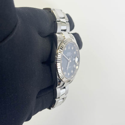 Rolex Datejust 41mm Blue Dial Watch Ref# 126334