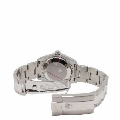 Rolex Datejust Stainless Steel 31mm White Roman Dial Watch Reference #: 178240 - Happy Jewelers Fine Jewelry Lifetime Warranty
