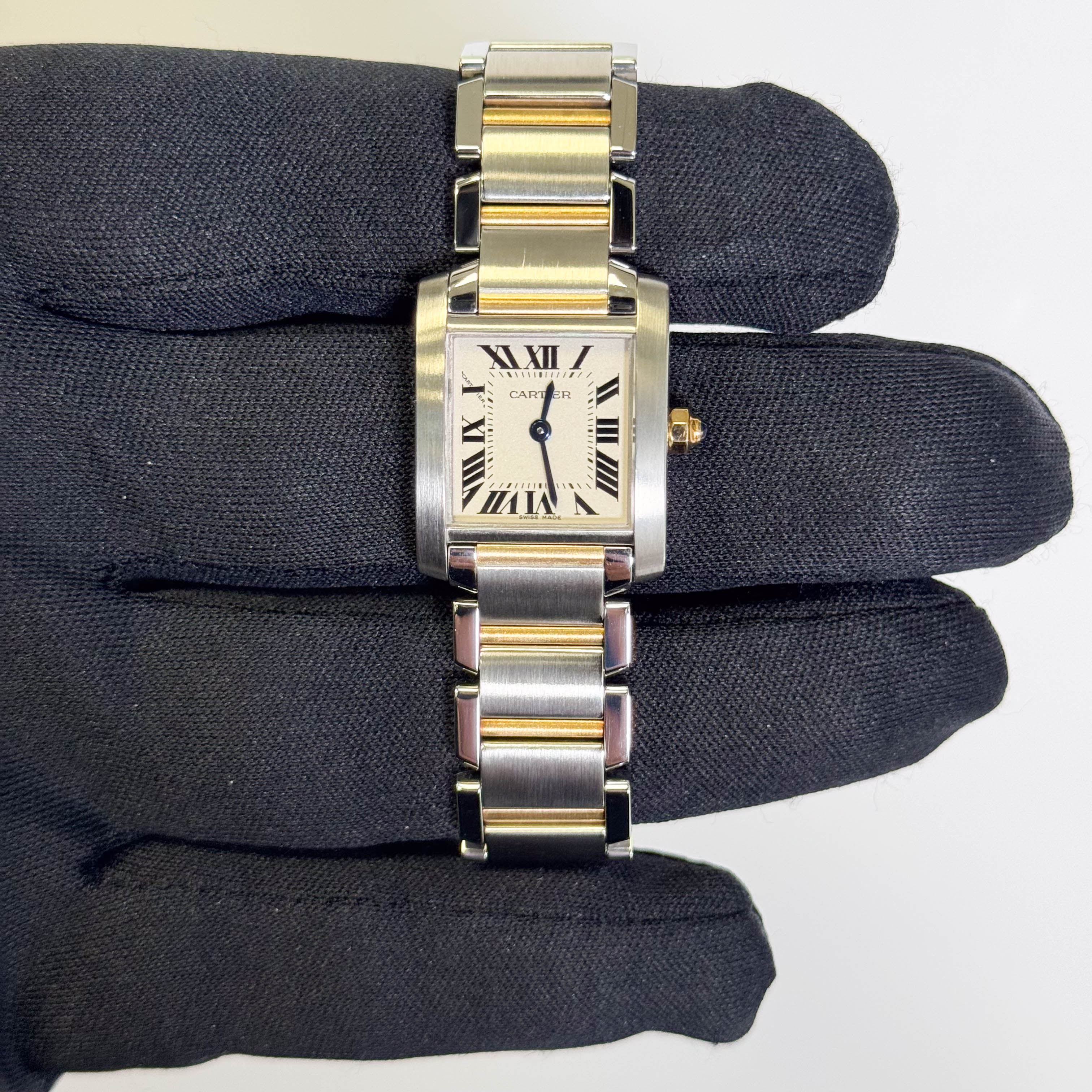 Cartier Tank 20mm White Dial Watch Ref# W51007Q4 - Happy Jewelers Fine Jewelry Lifetime Warranty