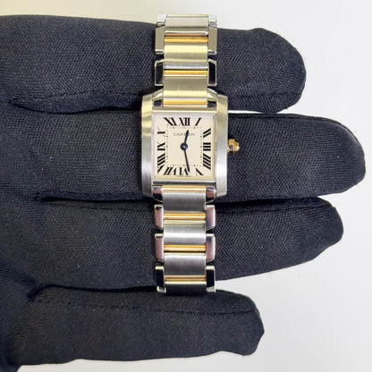 Cartier Tank 20mm White Dial Watch Ref# W51007Q4 - Happy Jewelers Fine Jewelry Lifetime Warranty