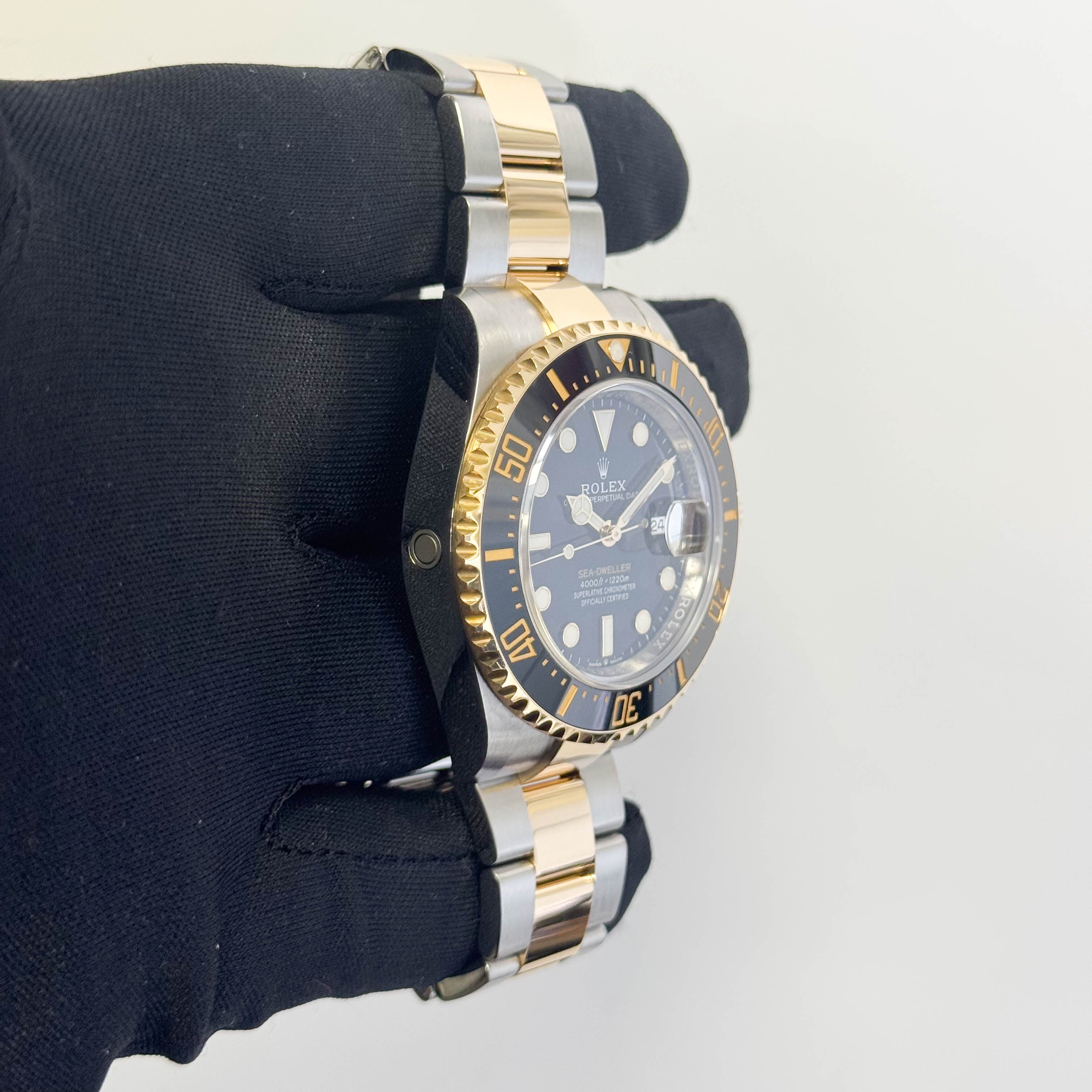 Rolex Sea-Dweller 43mm Black Dial Watch Ref# 126603 – Happy Jewelers