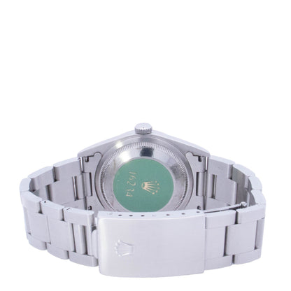 Rolex Datejust 36mm Stainless Steel Pink Roman Dial Watch Reference# 16234 - Happy Jewelers Fine Jewelry Lifetime Warranty