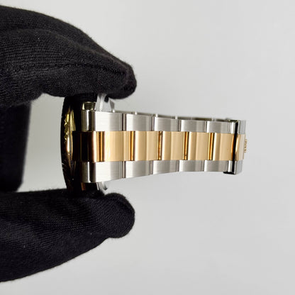 Rolex Sky-Dweller 42mm Champagne Stick Dial Watch Ref# 326933