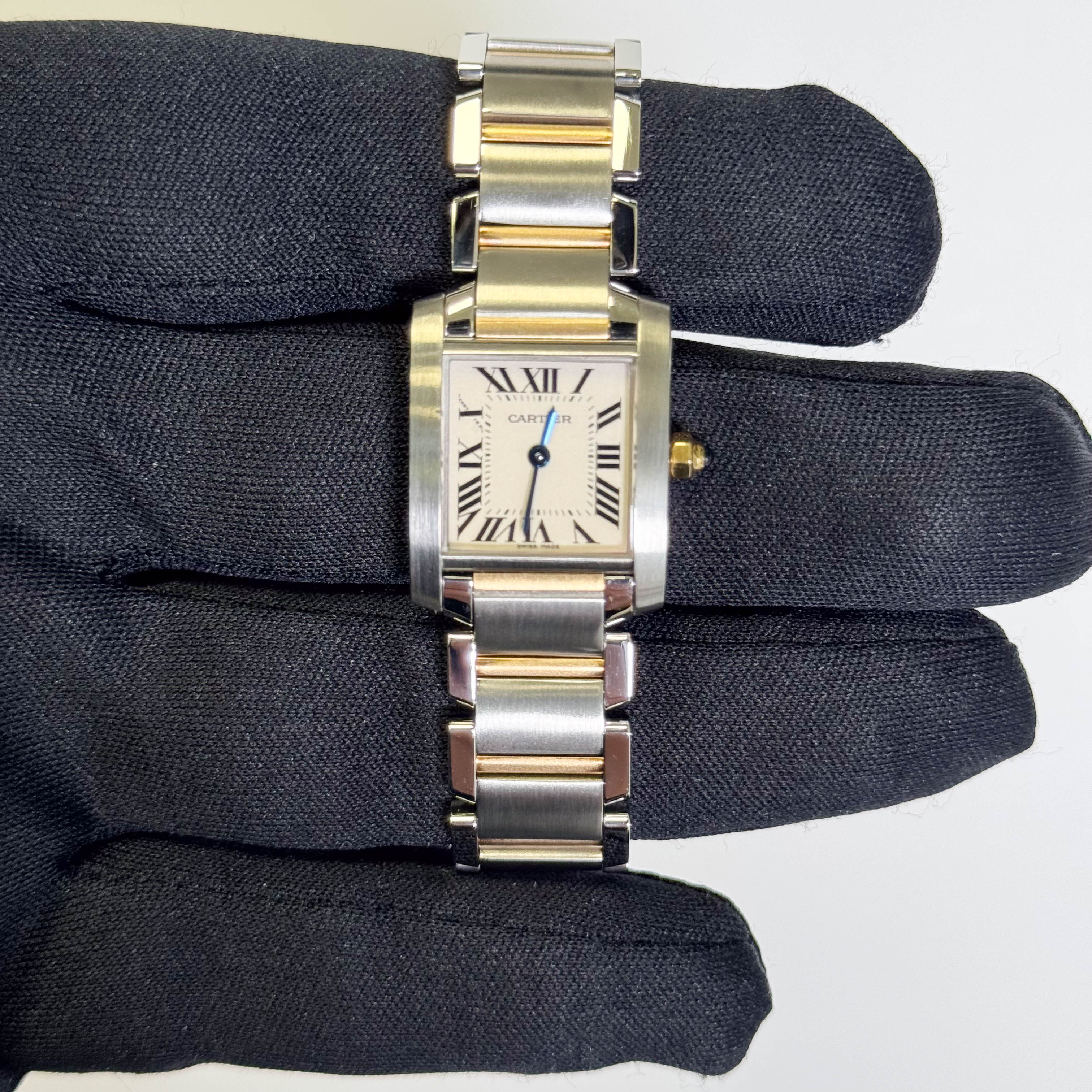 Cartier Tank 20mm White Dial Watch Ref# W51007Q4 - Happy Jewelers Fine Jewelry Lifetime Warranty