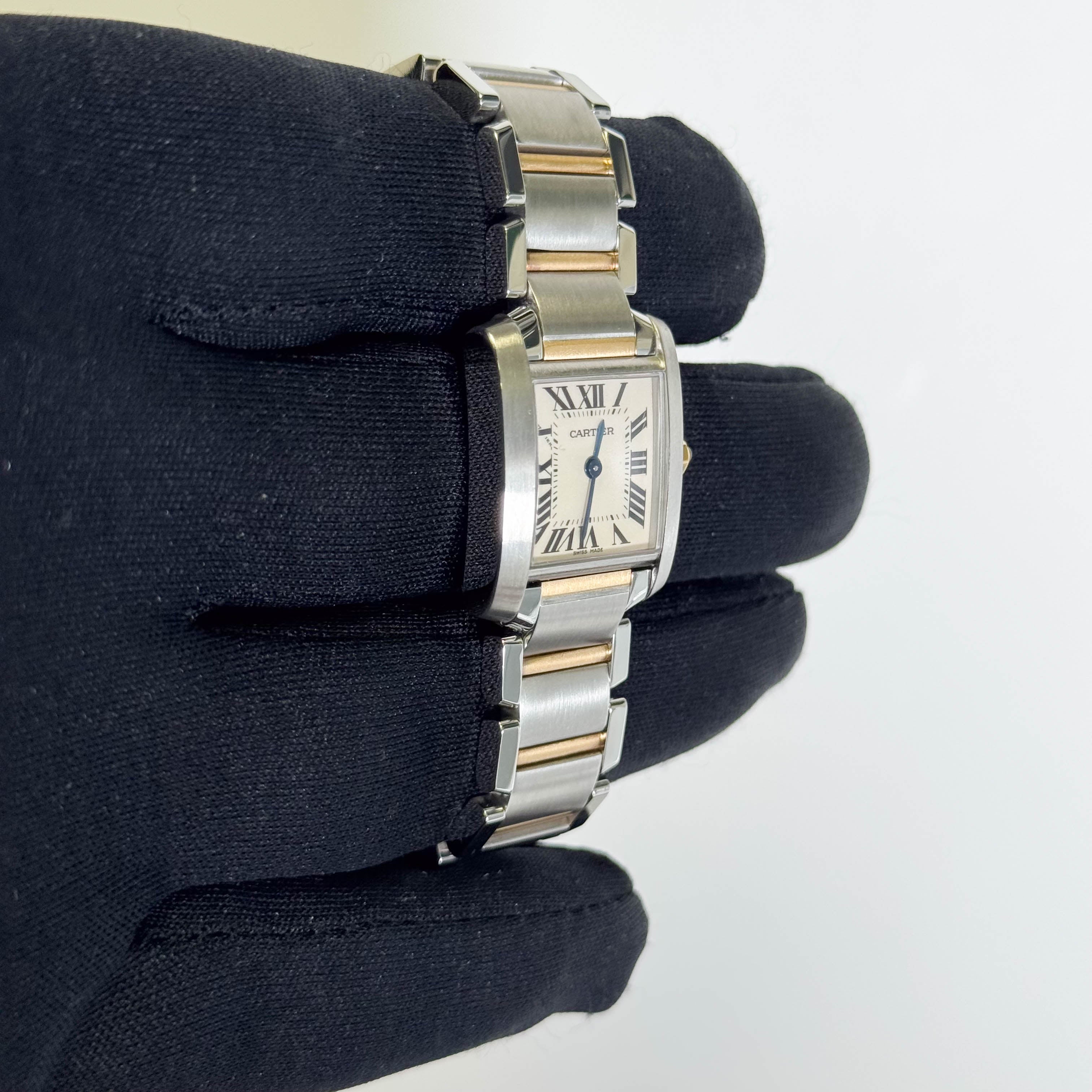 Cartier Tank 20mm White Dial Watch Ref# W51007Q4 - Happy Jewelers Fine Jewelry Lifetime Warranty