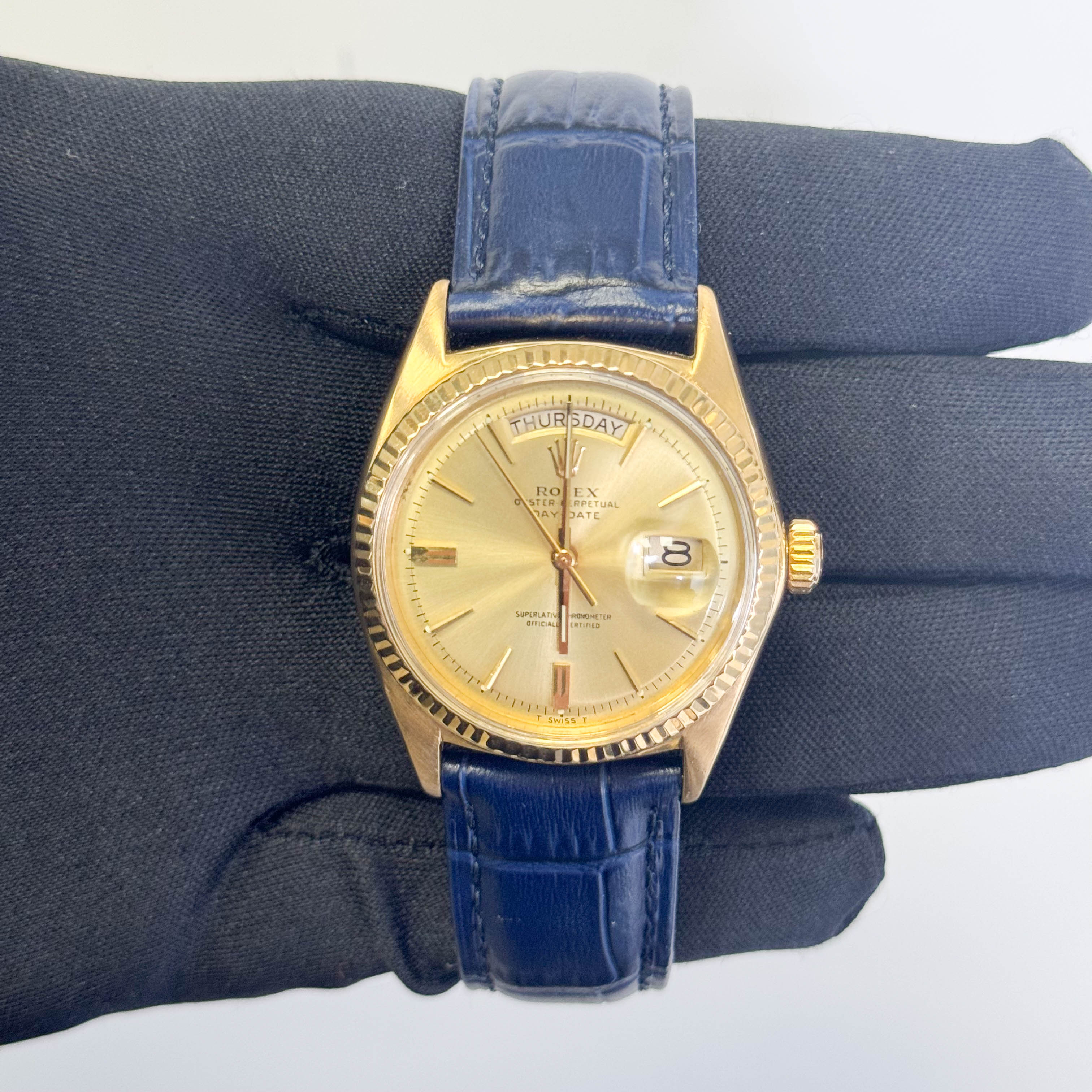 Rolex Day-Date 36mm Champagne Dial Watch Ref# 1803