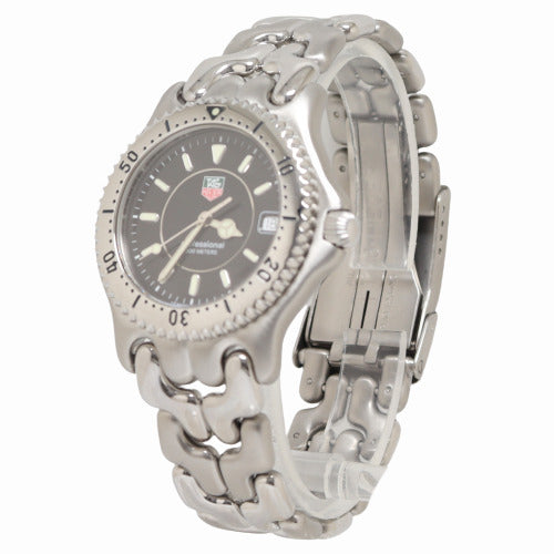 Tag Heuer Stainless Steel 35mm Black Stick Dial Watch Reference