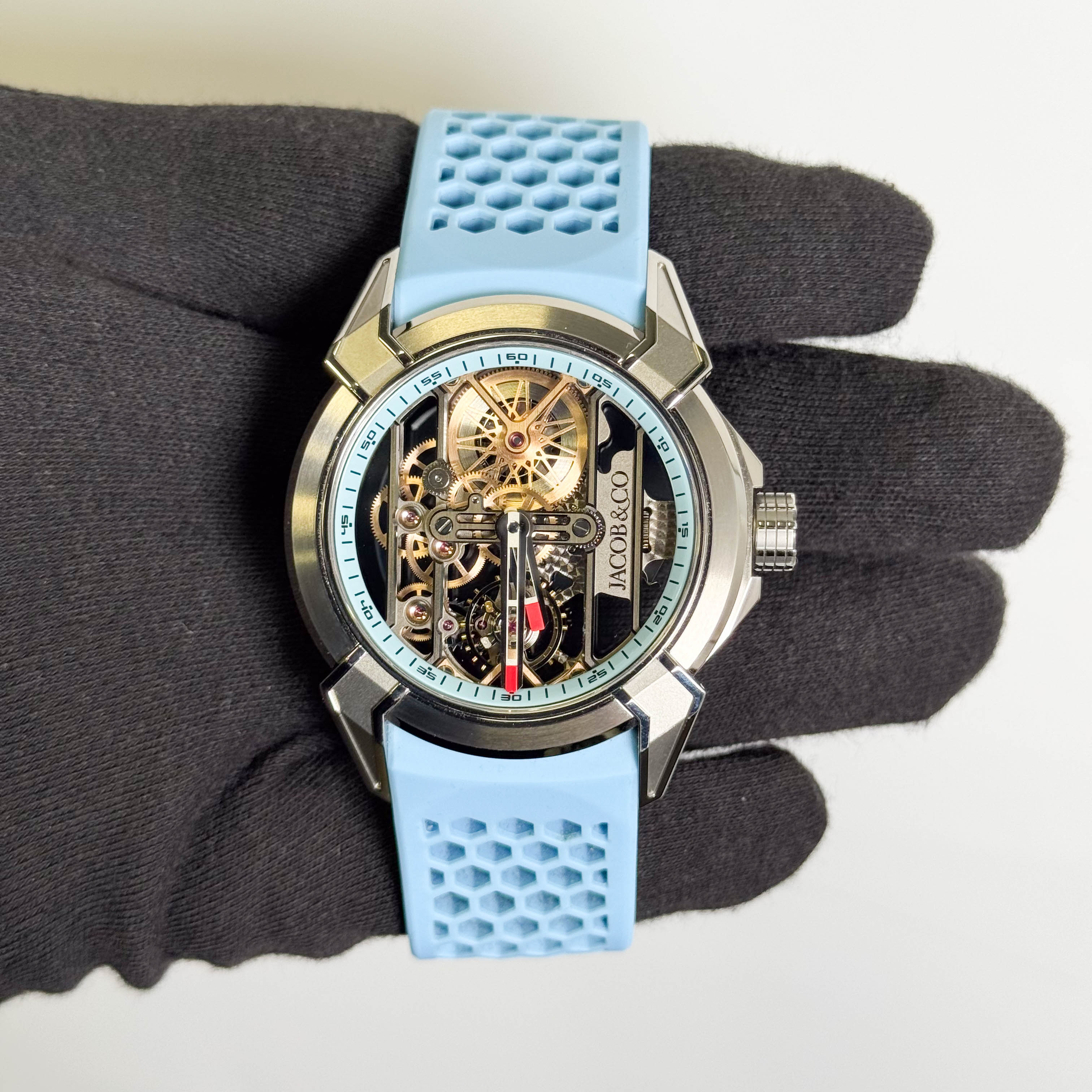 Jacob & Co. Epic X 44mm Skeleton Dial Watch Ref# EX110.20.AA.AJ.A