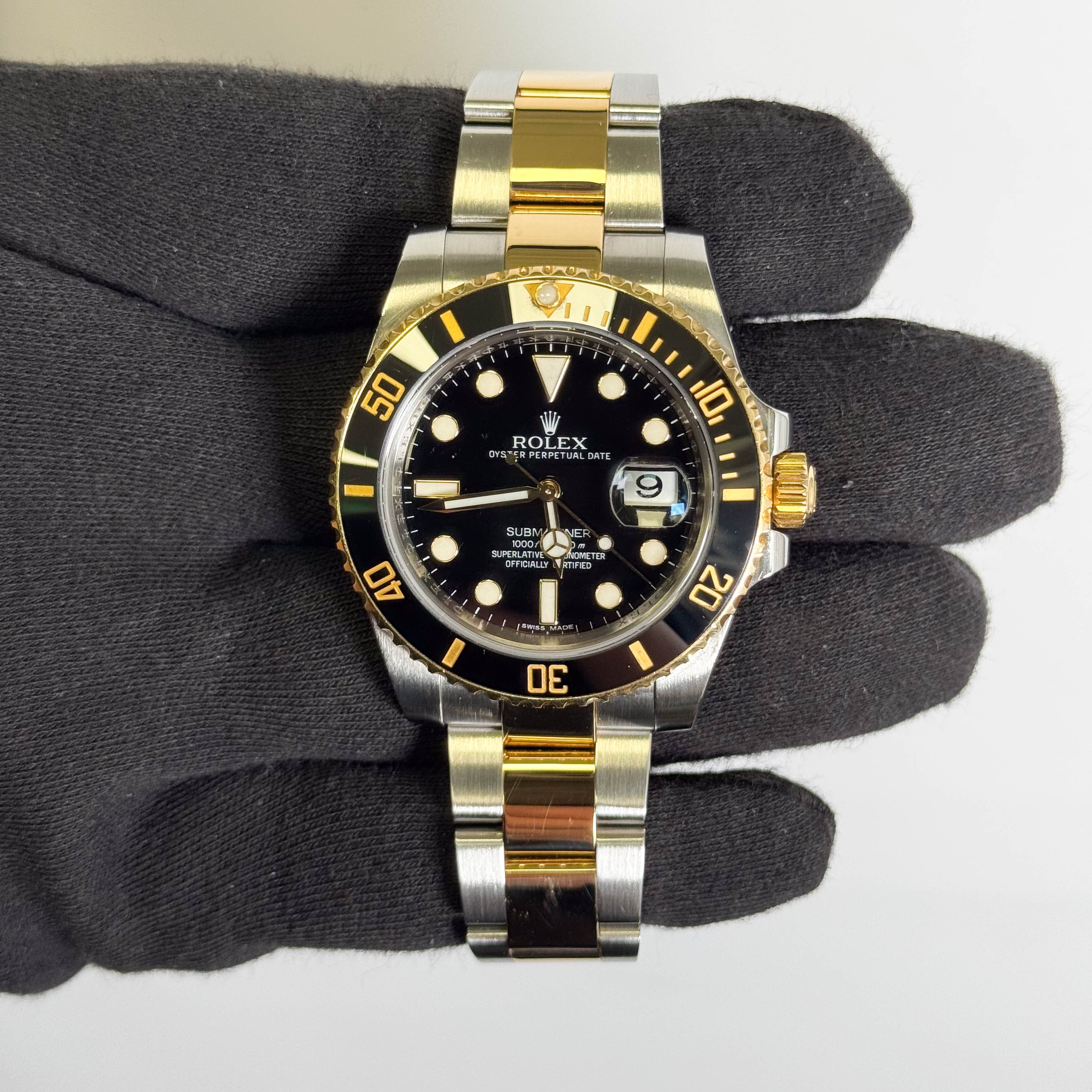 Rolex Submariner 40mm Black Dial Watch Ref# 116613LN