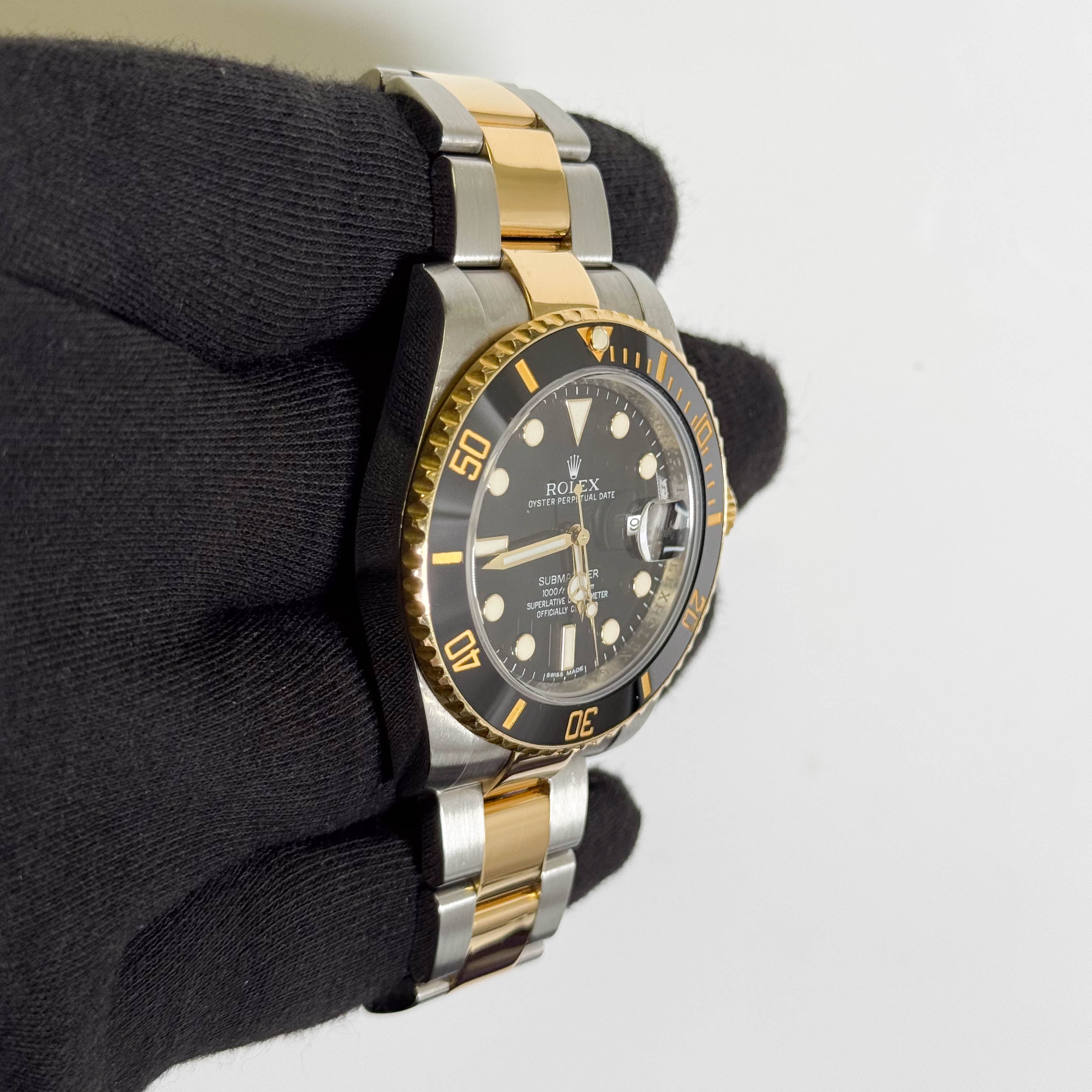 Rolex Submariner 40mm Black Dial Watch Ref# 116613LN