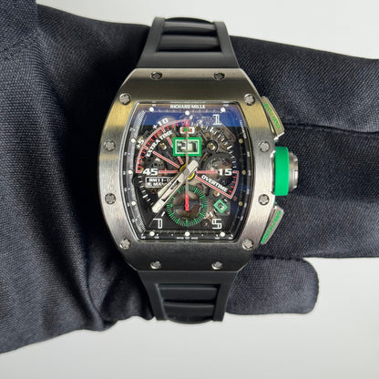 Richard Mille RM11-01 "Roberto Mancini" 50.00mm Skeleton Dial Watch Ref# RM11-01 - Happy Jewelers Fine Jewelry Lifetime Warranty