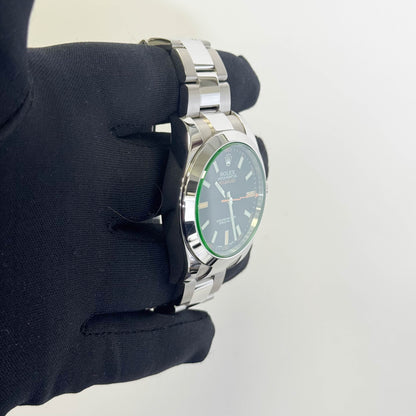 Rolex Milgauss 40mm Black Dial Watch Ref# 116400GV